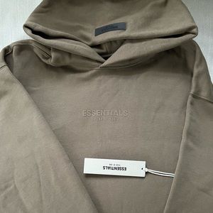 Fear of God Essentials Relaxed Hoodie Medium Wood